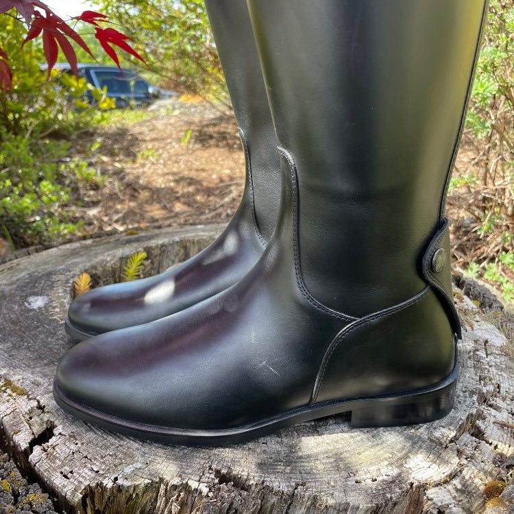 Kingsley Olbia 03- Black Brushed With Silver Crown