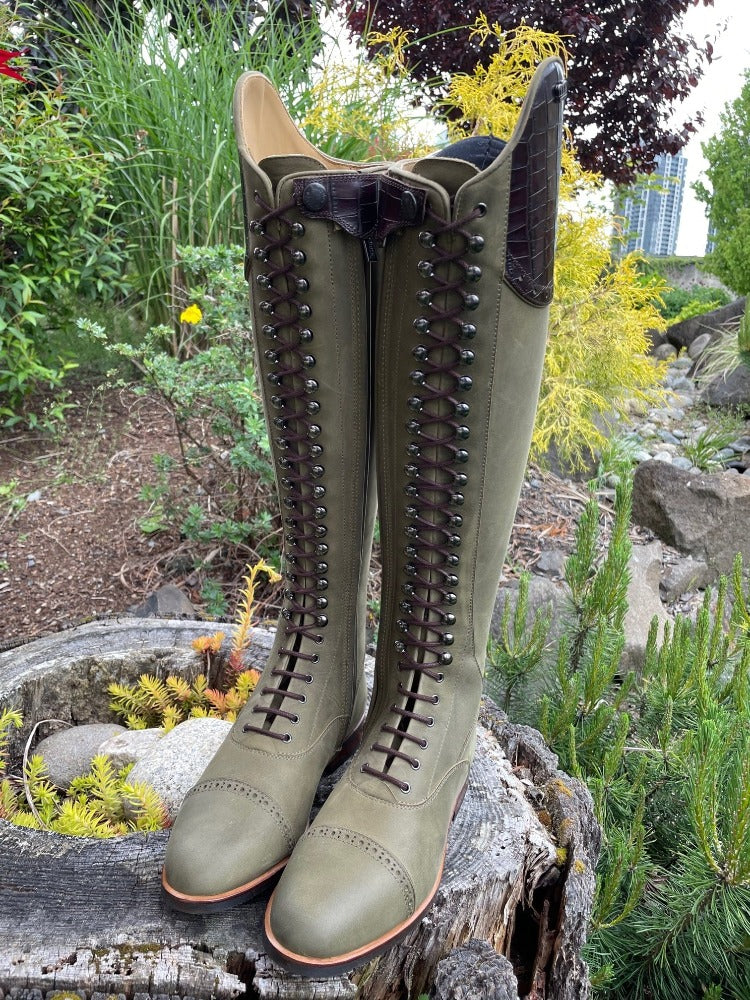 Kingsley Orlando 02 Lace - Gaucho Green