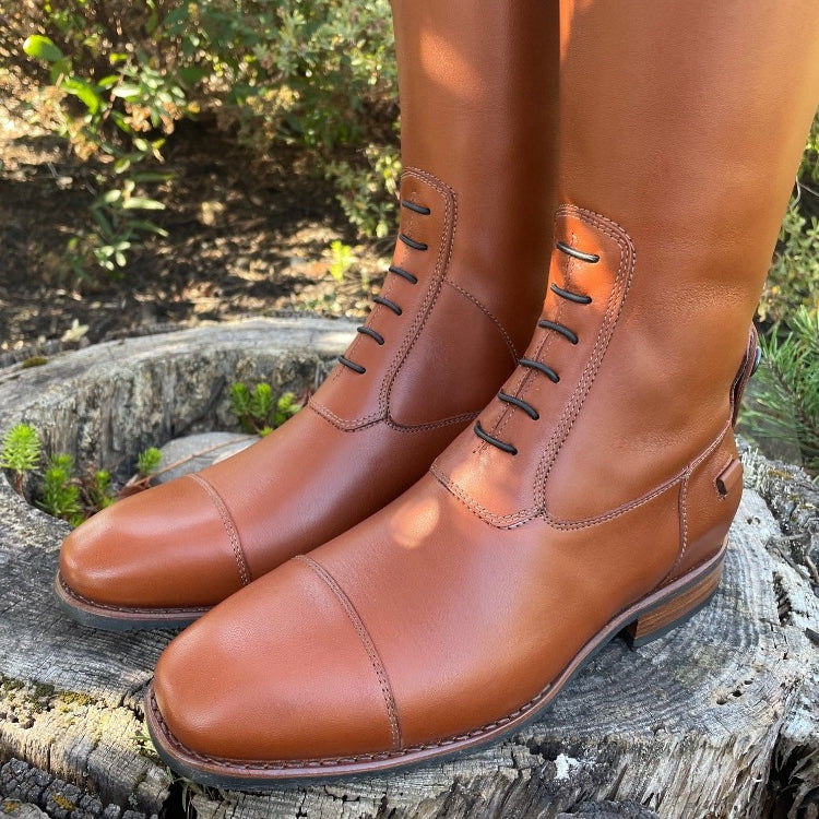 Custom DeNiro Salento Field Boot - Brandy Brown