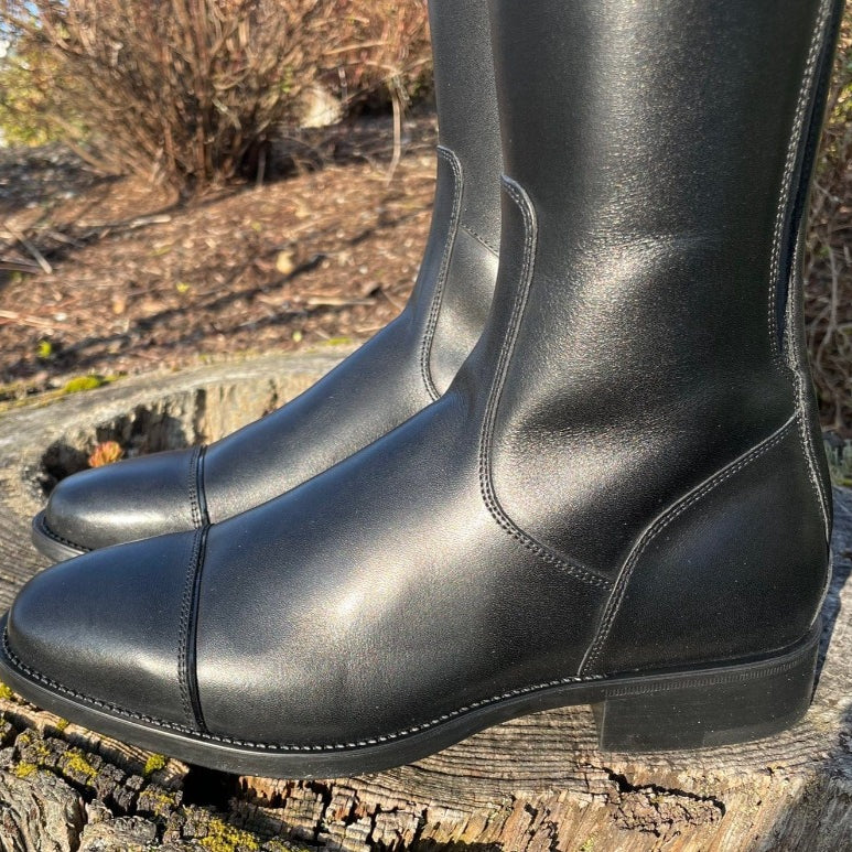 Custom DeNiro Salentino Dress Boot - Black Glitter