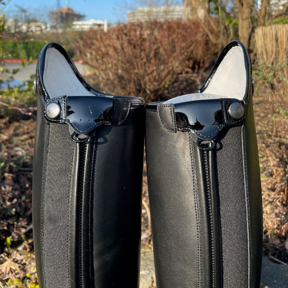 Custom DeNiro Salentino Dress Boot - Black Glitter