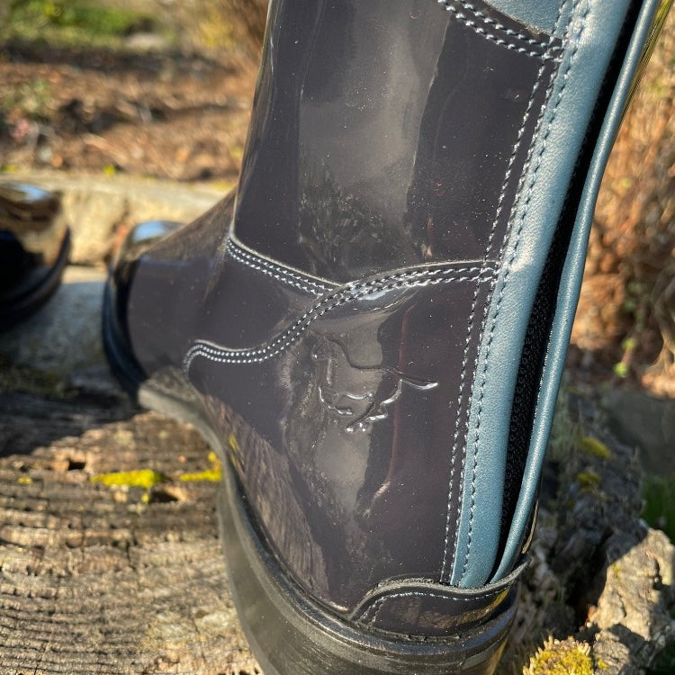 Custom DeNiro Volta Dressage Boot - Navy Patent