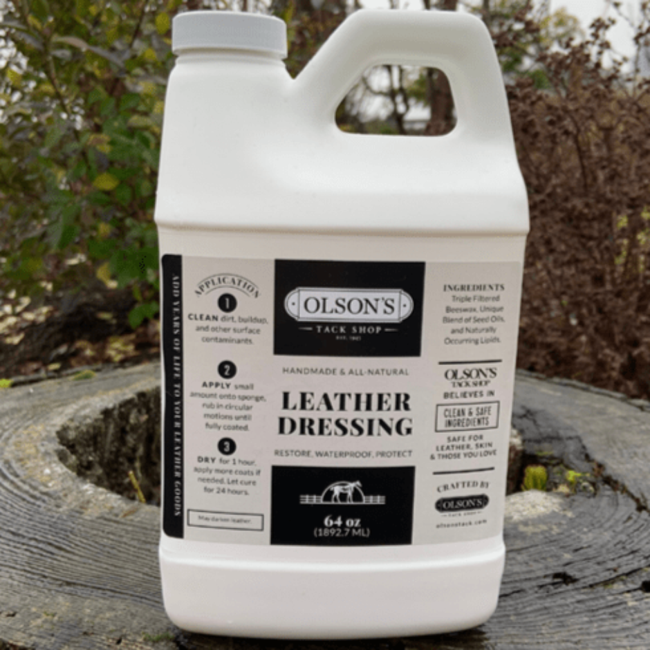 olsons leather dressing - 64oz