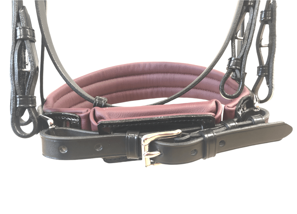 *Otto Schumacher Tokyo Double Bridle with Heliotrop Fineline