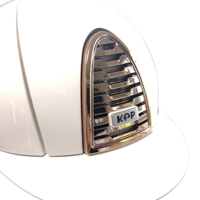 KEP Chromo 2.0 Helmet - White Polish Rosegold