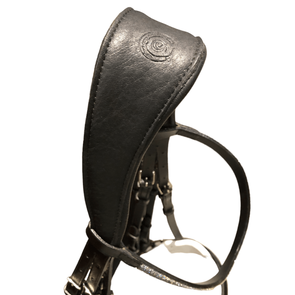 Otto Schumacher Tokyo Double Bridle with Black Fineline - Horse