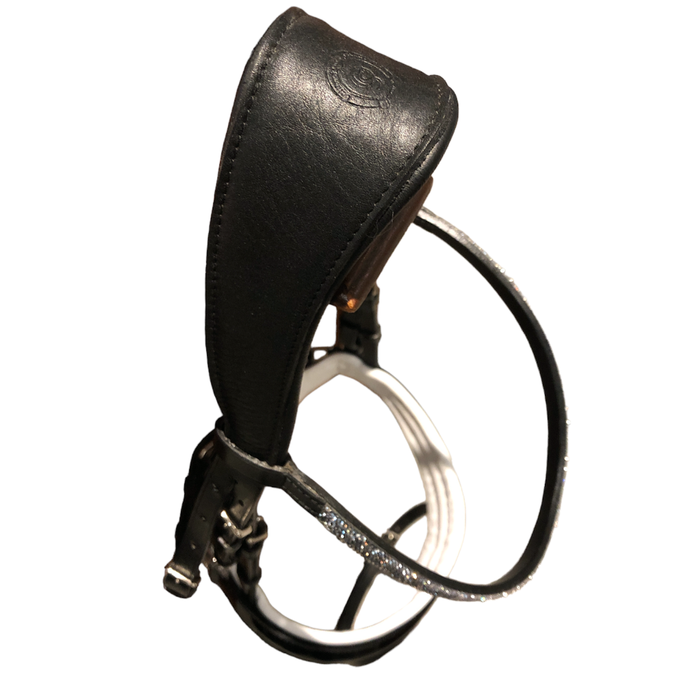 Otto Schumacher Tokyo Snaffle Bridle with Black Fineline - Horse