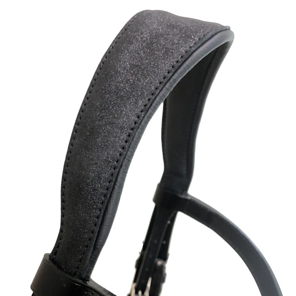 *Otto Schumacher Tokyo Snaffle Bridle Glitter Fabric & Fineline Crystals - Horse