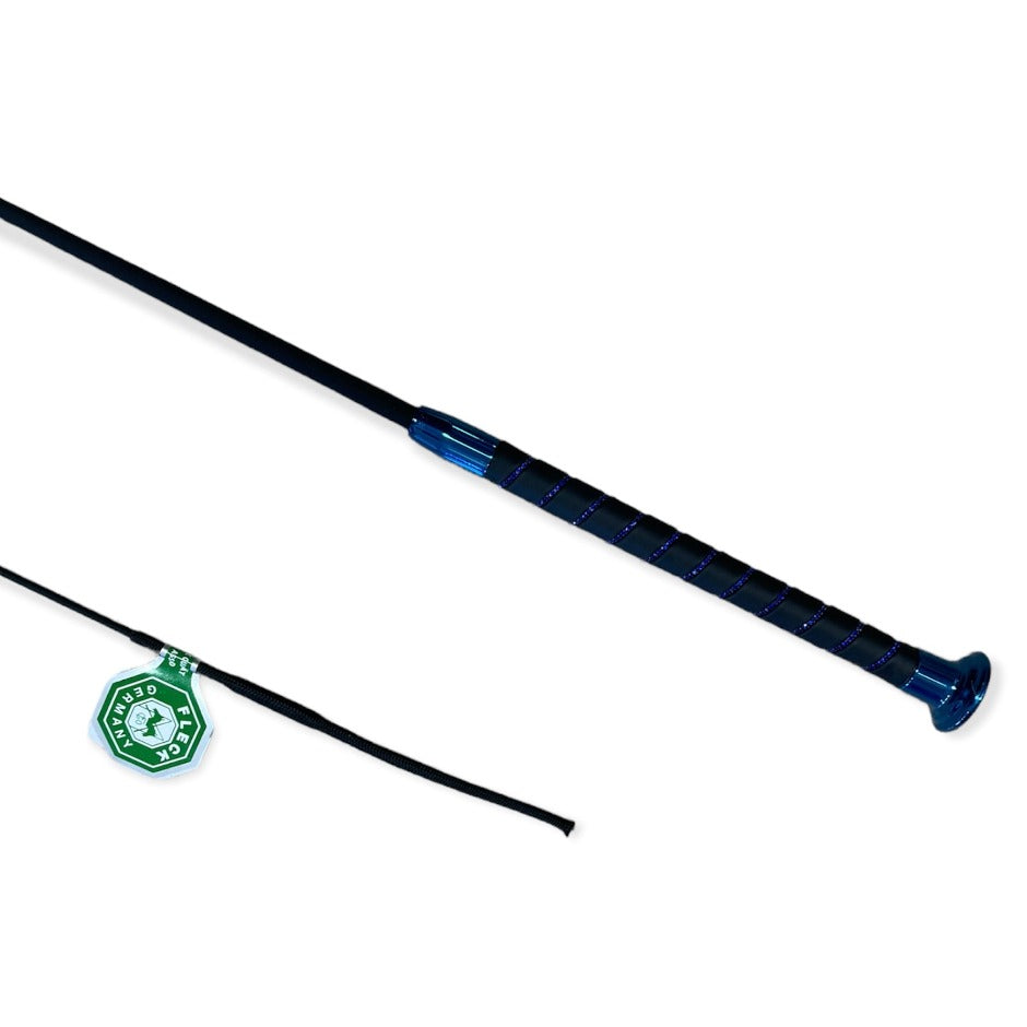 Fleck Silk Touch Blue Crystal Whip