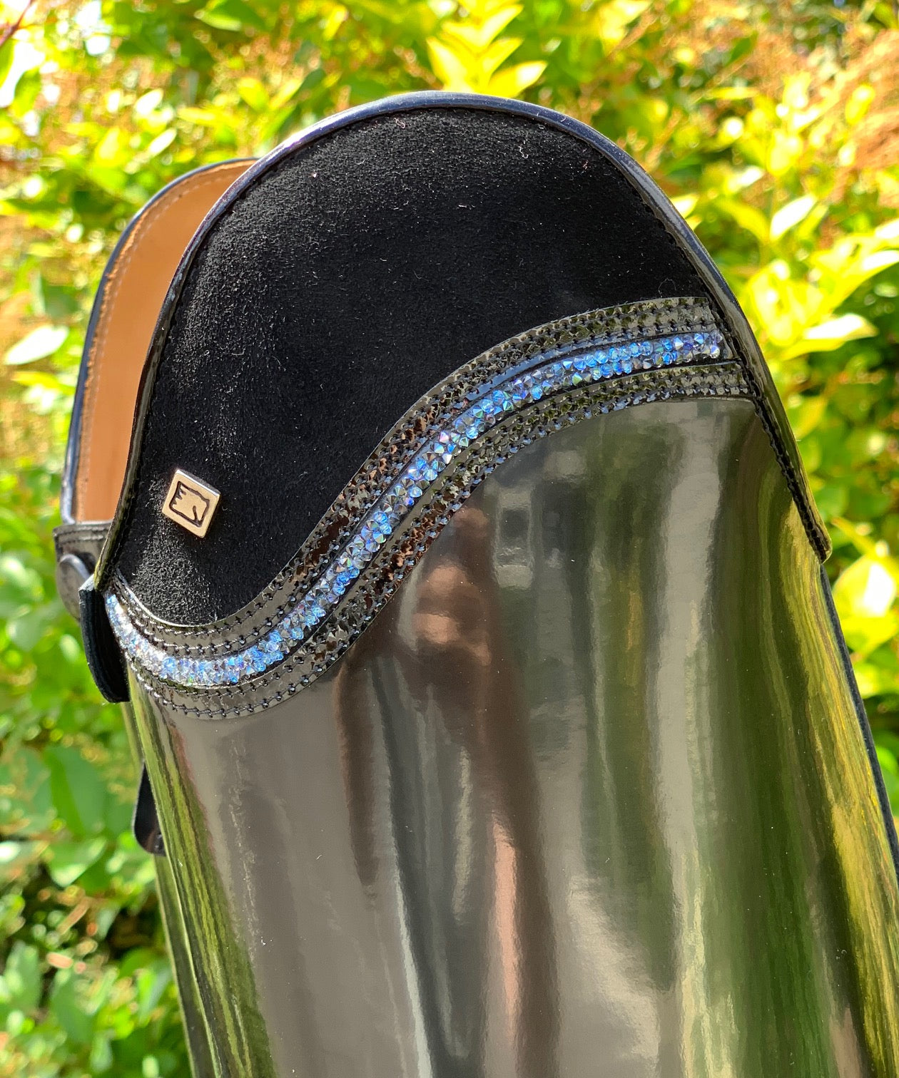 DENIRO Black dressage boot custom