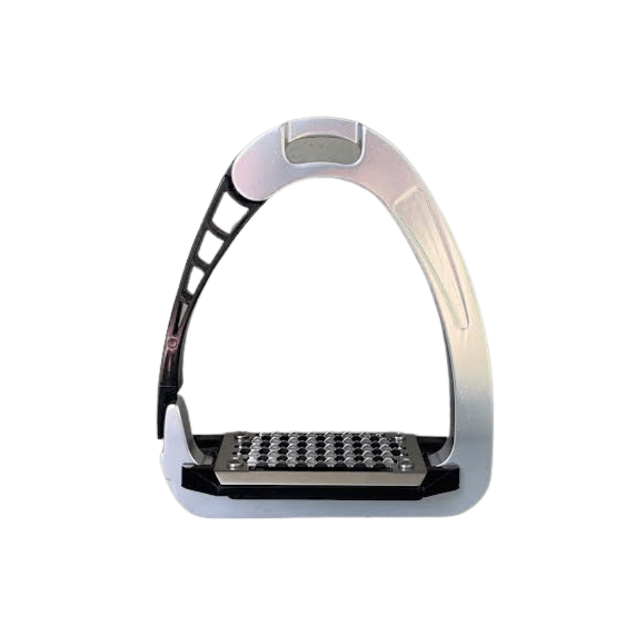 acavallo alupro safety stirrup - silver