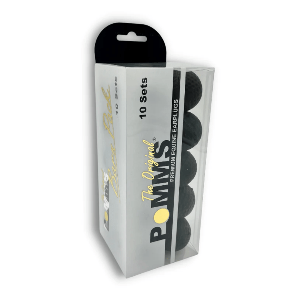 Pomms Premium Ear Plugs Barn Pack - 10 Sets - Horse