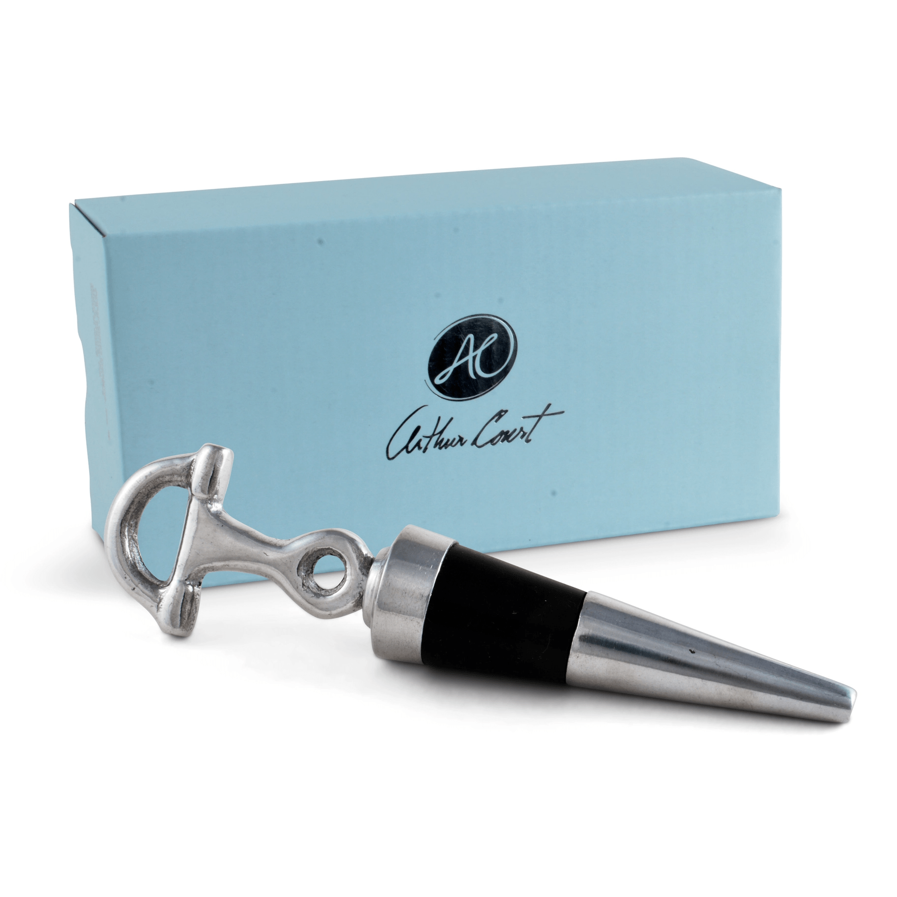 Arthur Court Equestrian Bottle Stopper