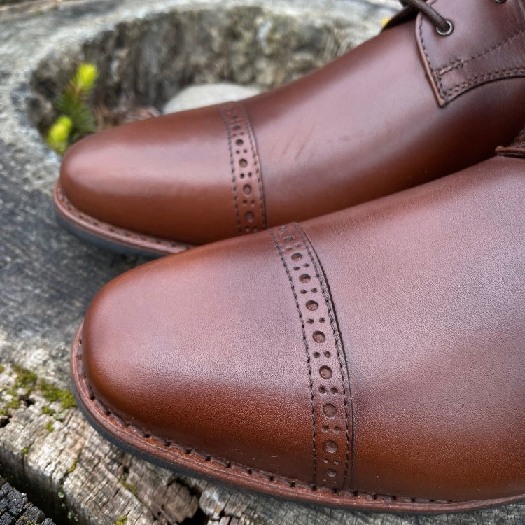 Custom DeNiro Tintoretto Full Lace Dressage Boots - Oxford Vintage Calfskin