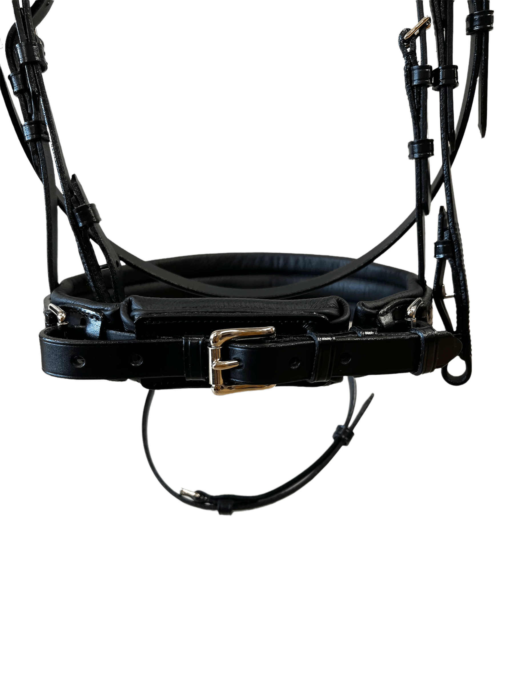 Otto Schumacher Tokyo Snaffle with Croco Burgundy and Black Flineline