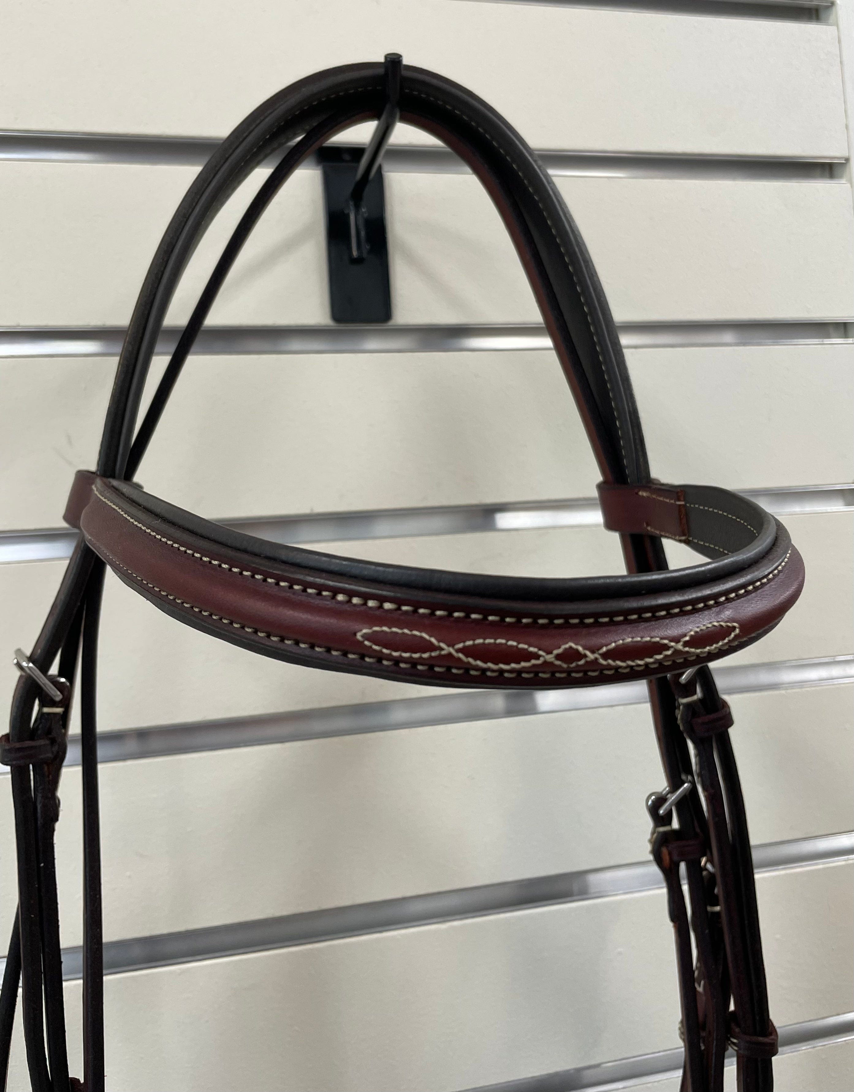 Edgewood Fancy Stitched Raised Bridle - 1" Fully Padded