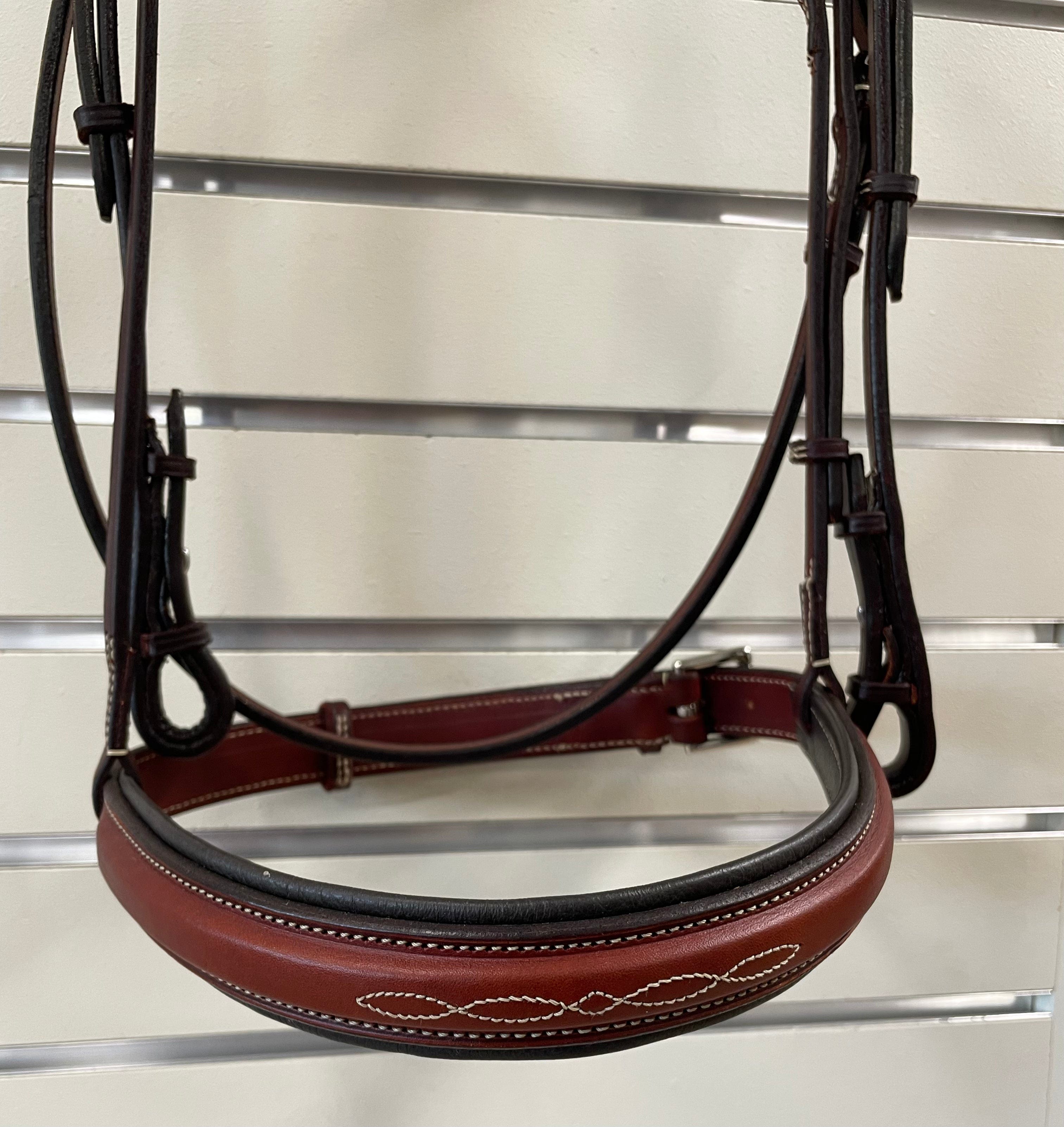 Edgewood Fancy Stitched Raised Bridle - 1" Fully Padded