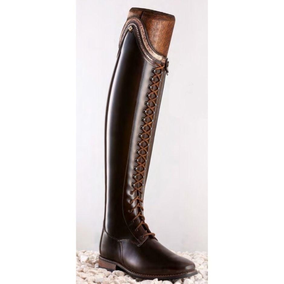 Custom DeNiro Tintoretto Dressage Boot - Buongiorno With Crystals