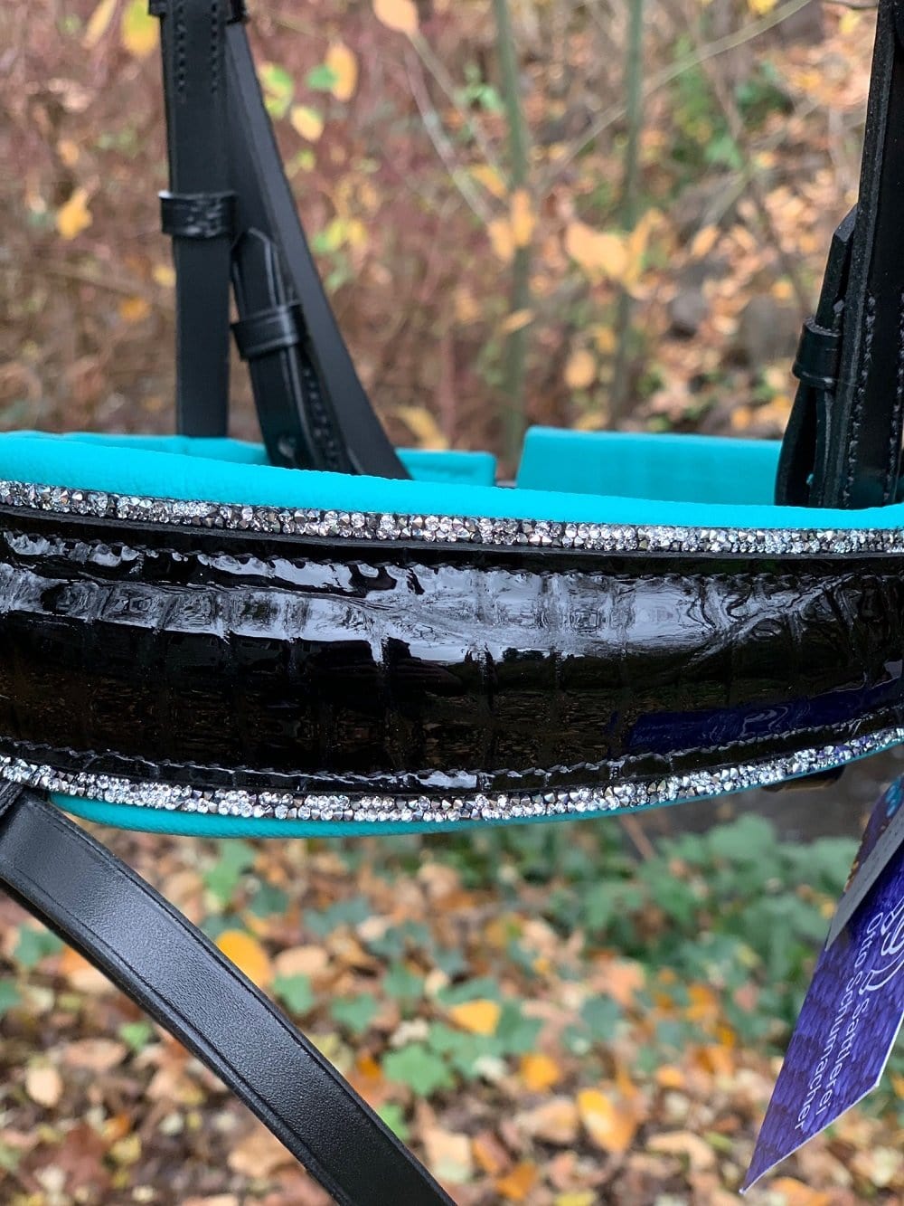 Otto Schumacher Custom Olson's Designed Tokyo Snaffle - Turquoise