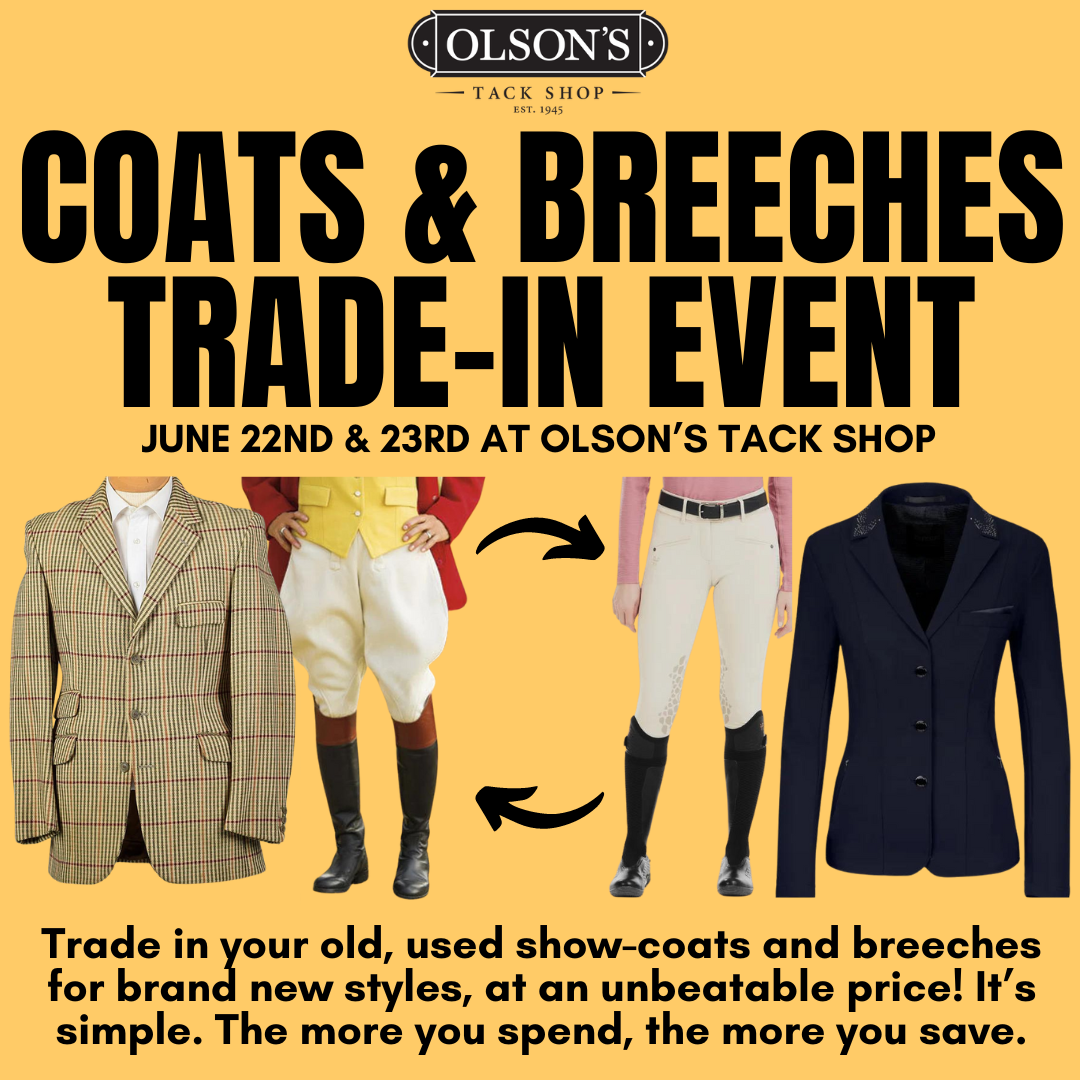 Coats & Breeches Trade-In Event