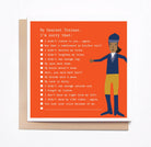 Mare Modern Goods 'My Dearest Trainer' Checklist Card