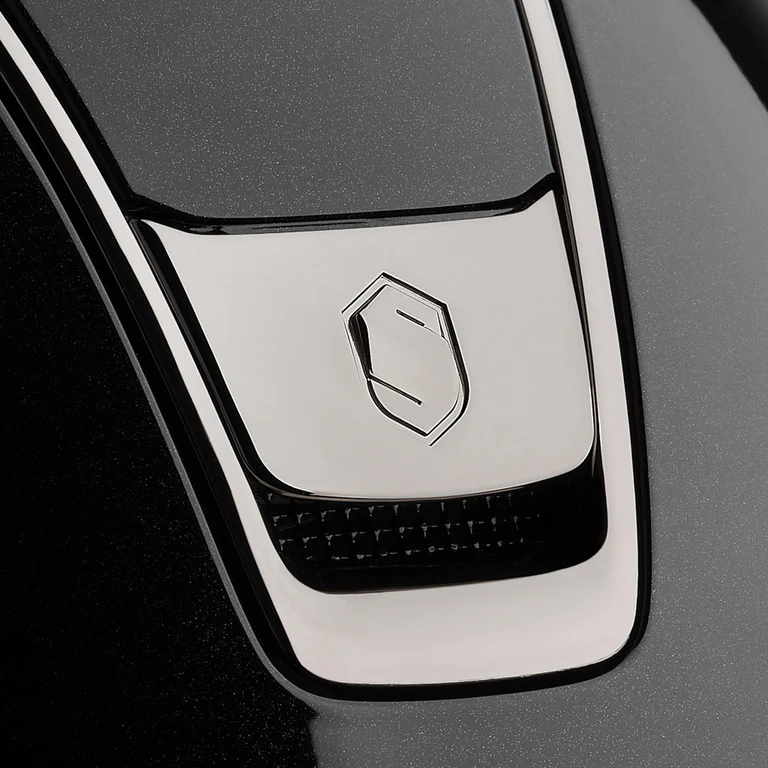 Samshield 2.0 Miss Shadowglossy with Black Chrome Helmet