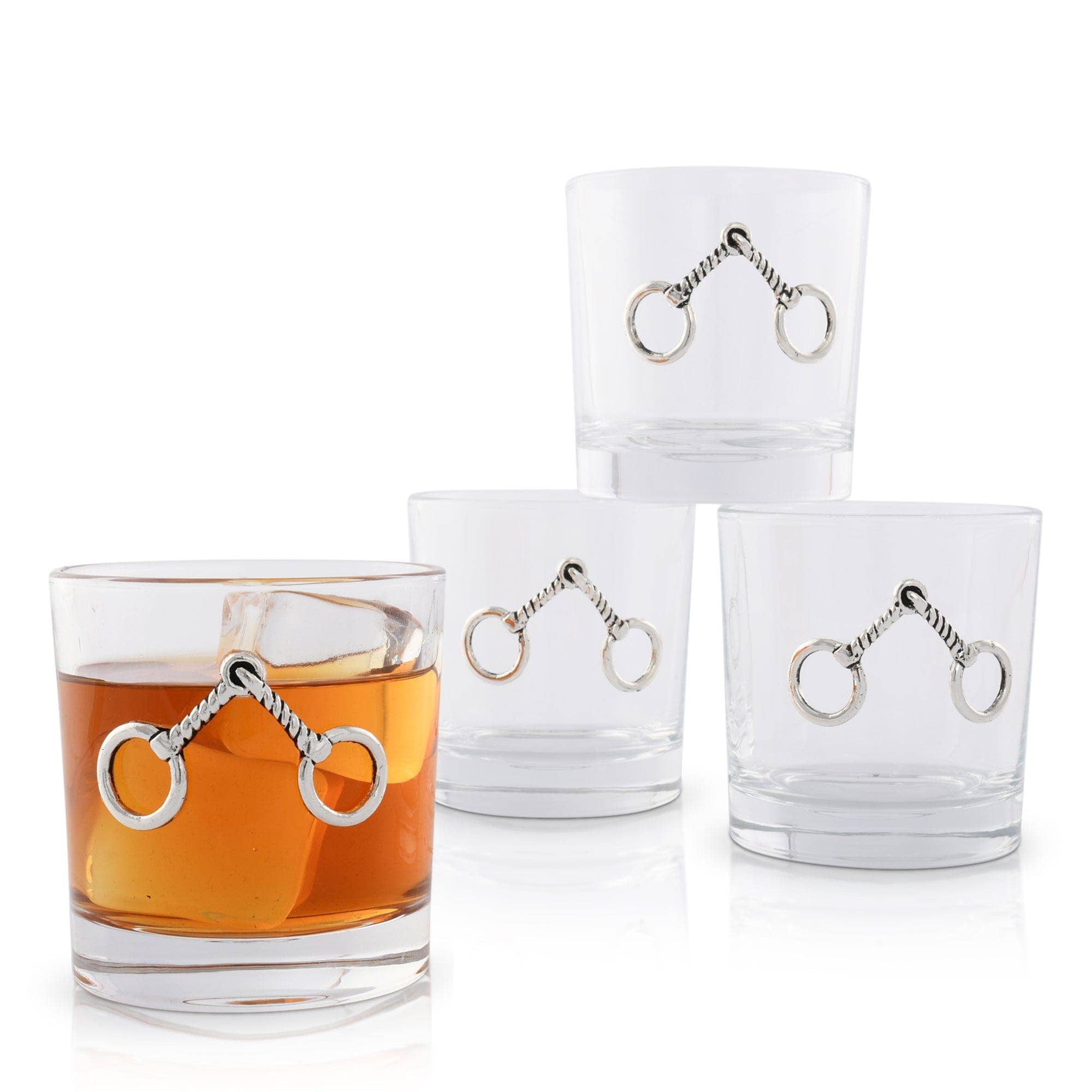 Equestrian Bit Pint Glasses, Set of 4 - Thumbnail 4