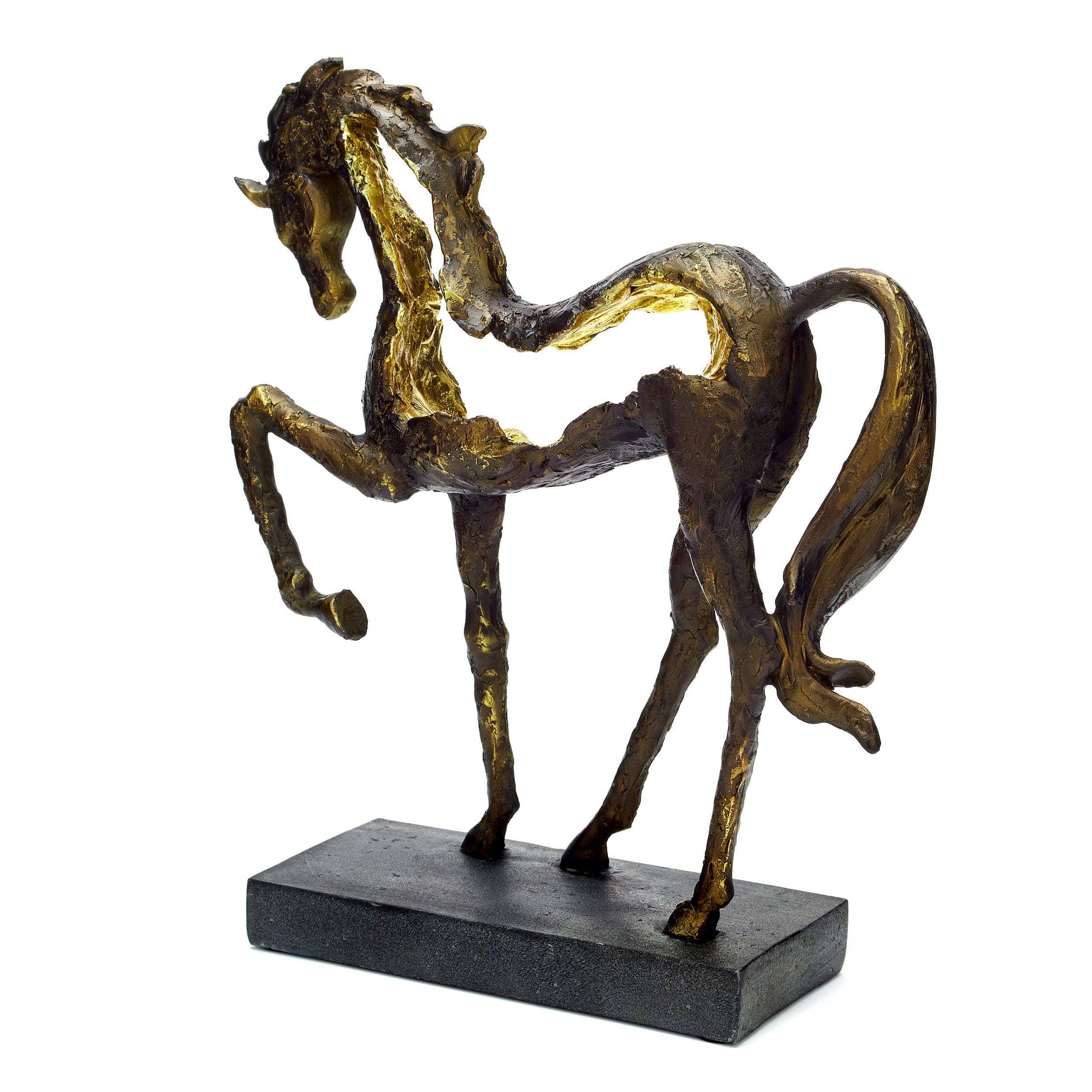 Small Prancing Horse Sculpture