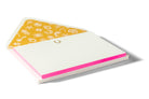 Horseshoe Fancy Pants Engraved Flat Notecards