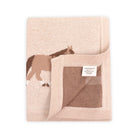 Pony Snuggles Organic Cotton Jacquard Knit Baby Blanket