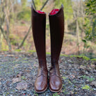 DeNiro Volare Field Boot - WRAT Brown 527 front view