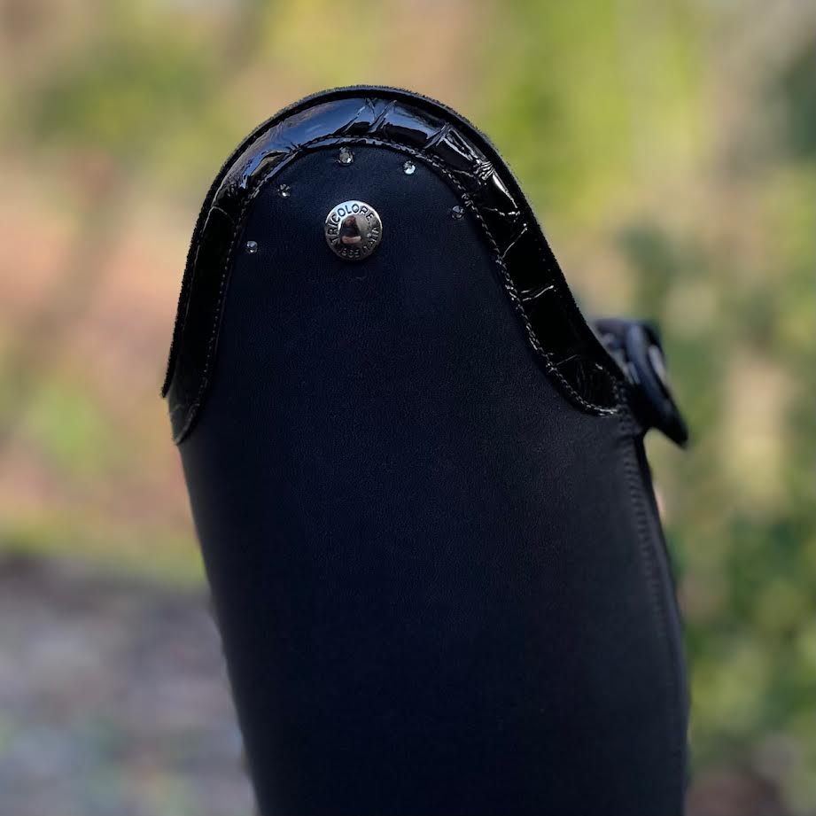 Tricolore Puro Duo Boot - Lucido Black Top top