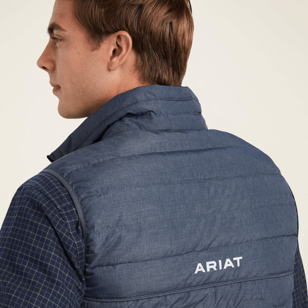 Ariat Mens Ideal Down Vest - Charcoal Heather