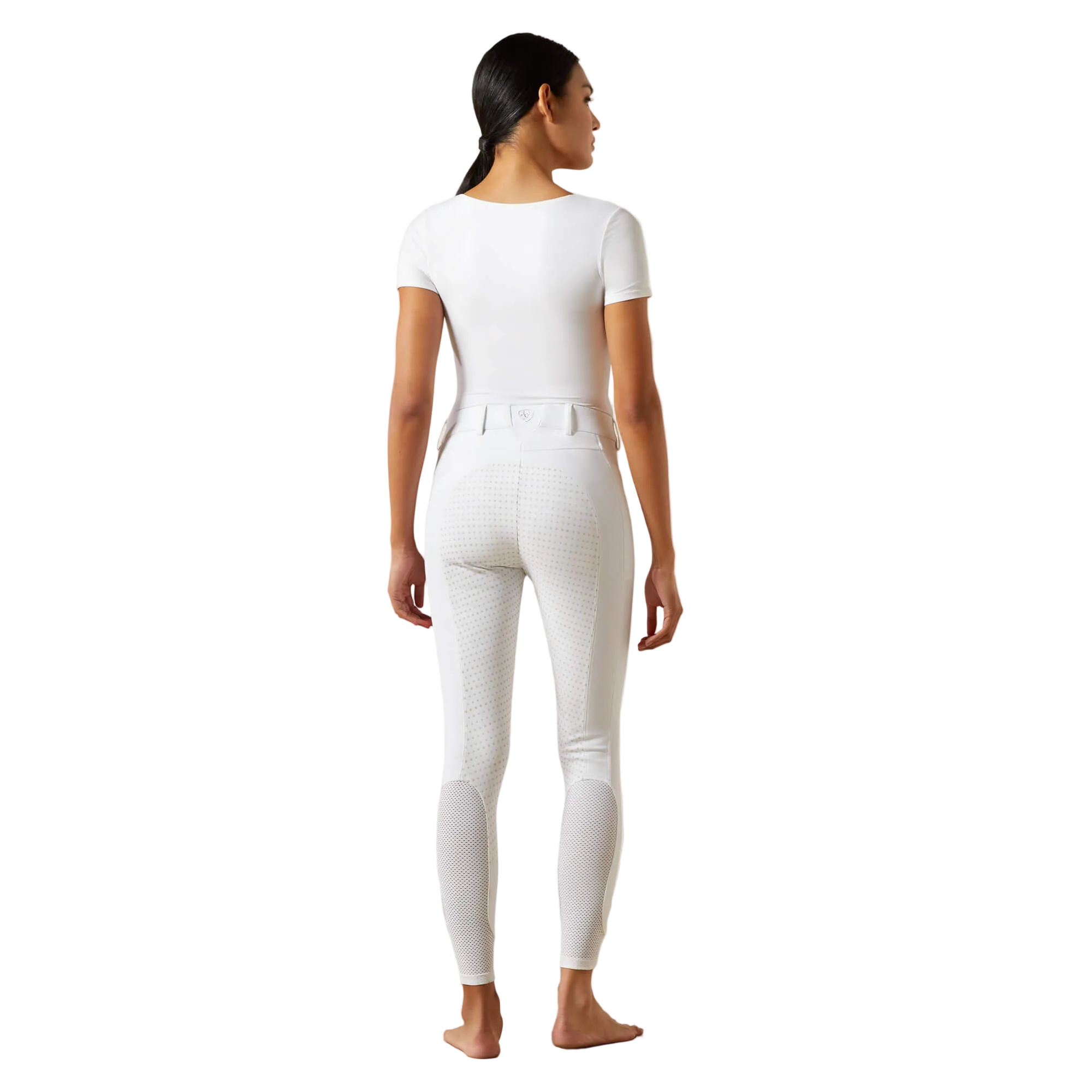 Ariat Tri Factor NT Full Seat Breech White
