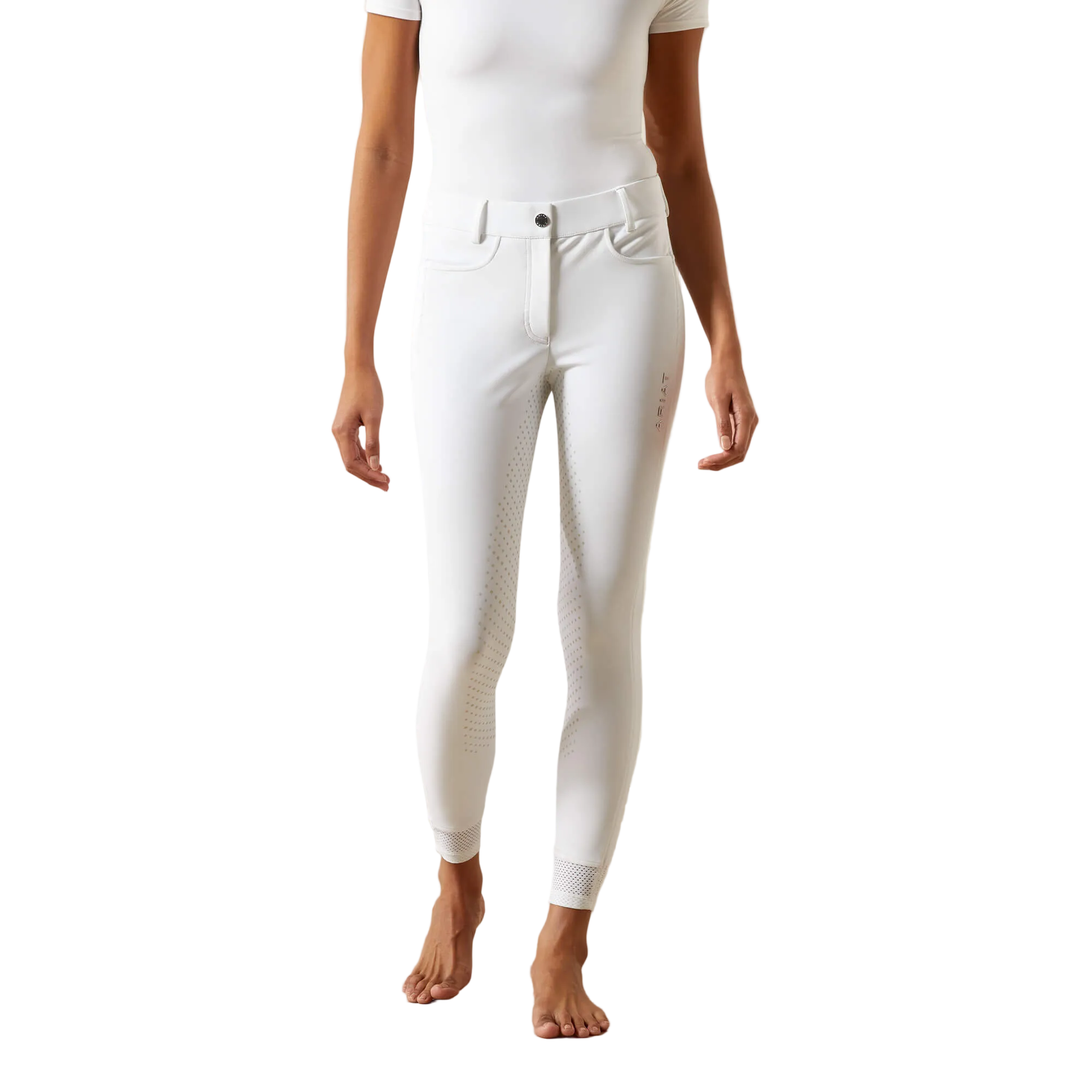 Ariat Tri Factor NT Full Seat Breech White