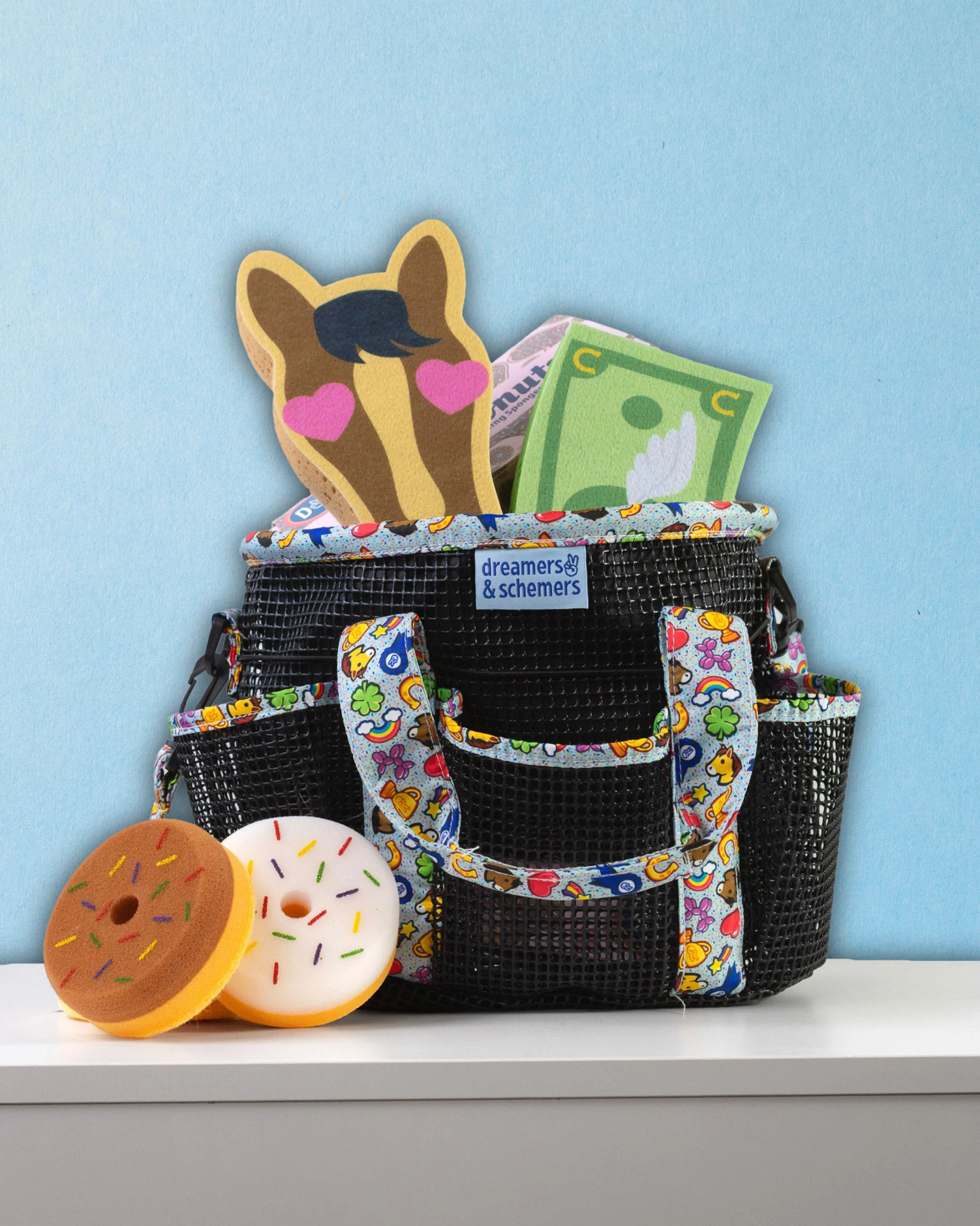Dreamers & Schemers Feeling Stable Grooming Tote