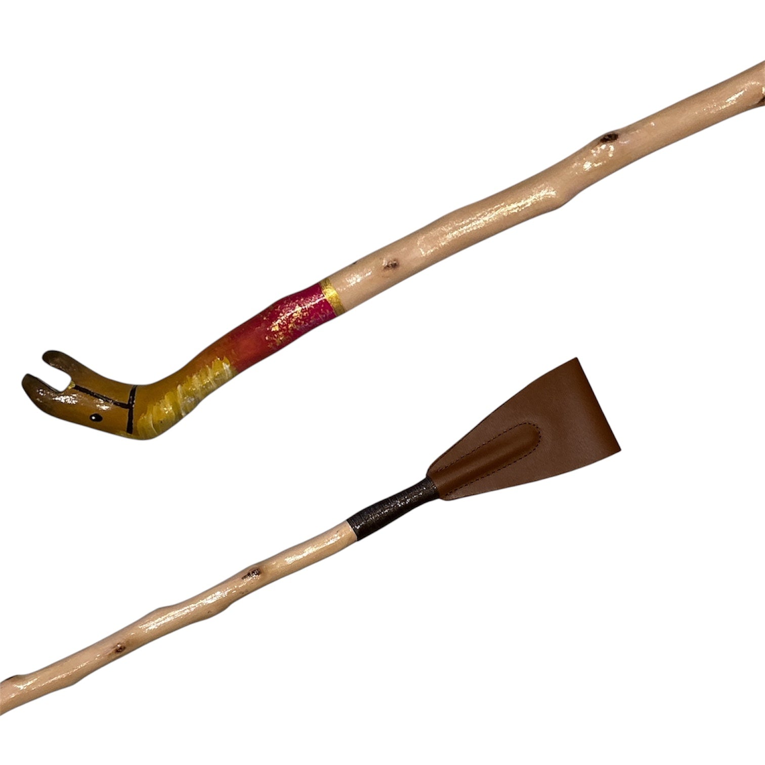 Fleck Crop with Painted Horse and Holly Shaft