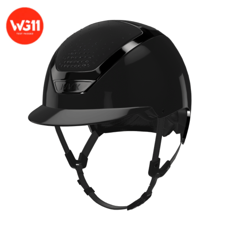 Kask Dogma Pure Shine Swarovski Passage 3.0 - Black & Graphite