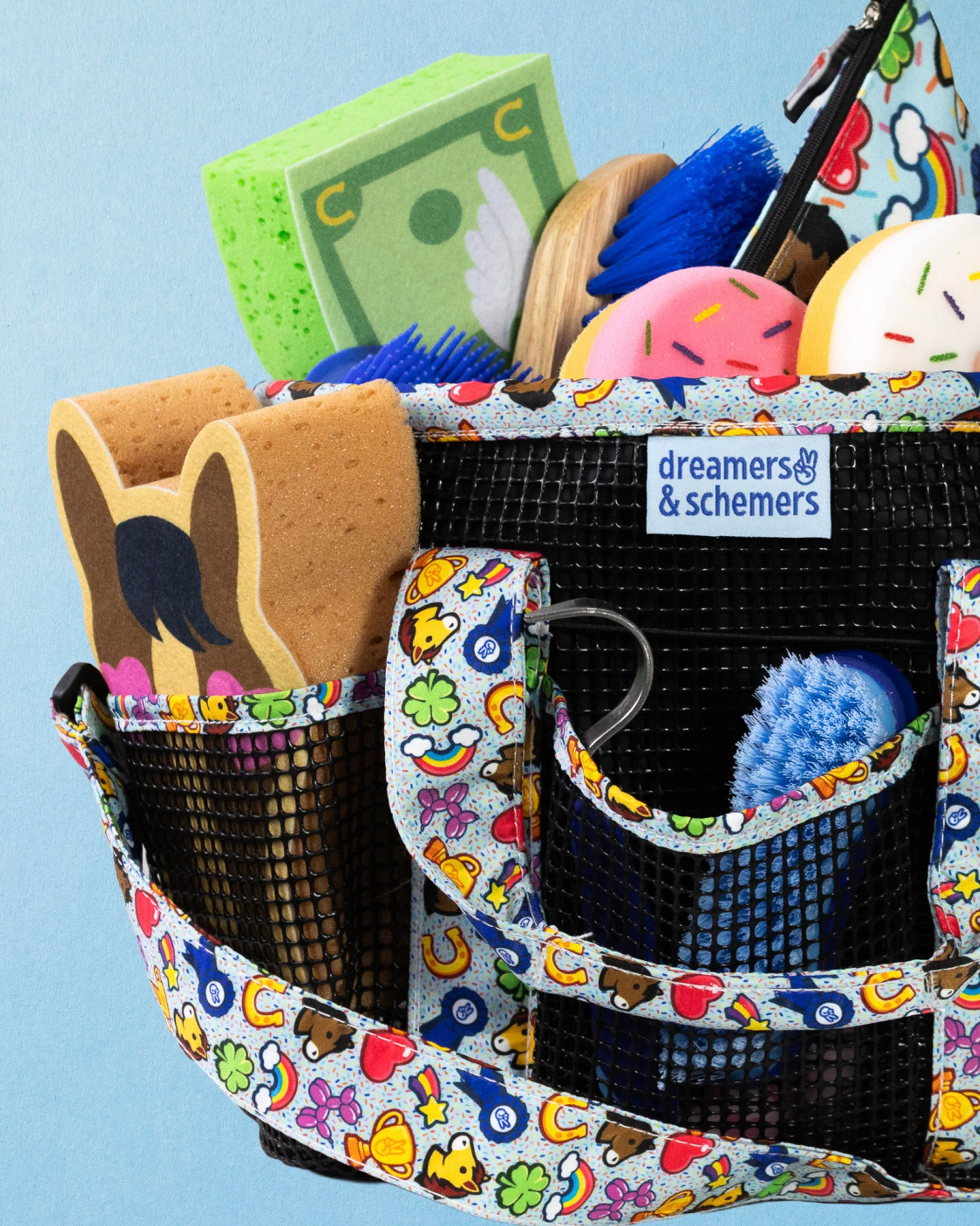 Dreamers & Schemers Feeling Stable Grooming Tote