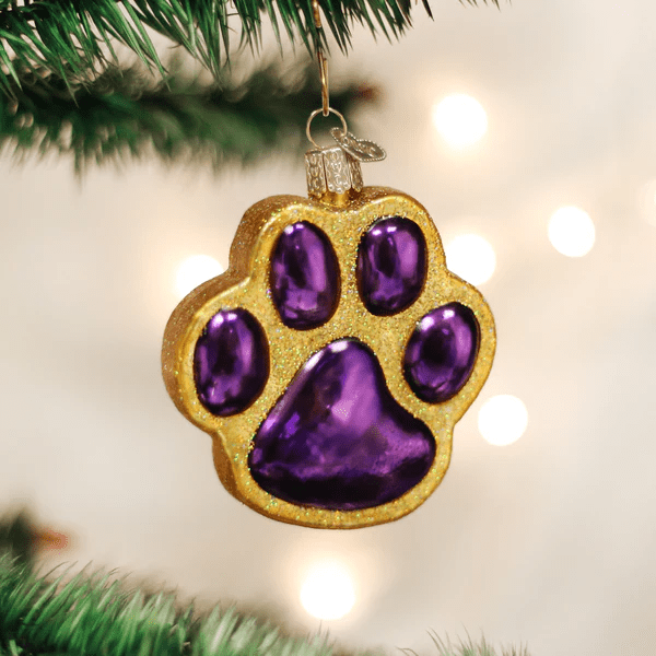 Husky Paw Ornament