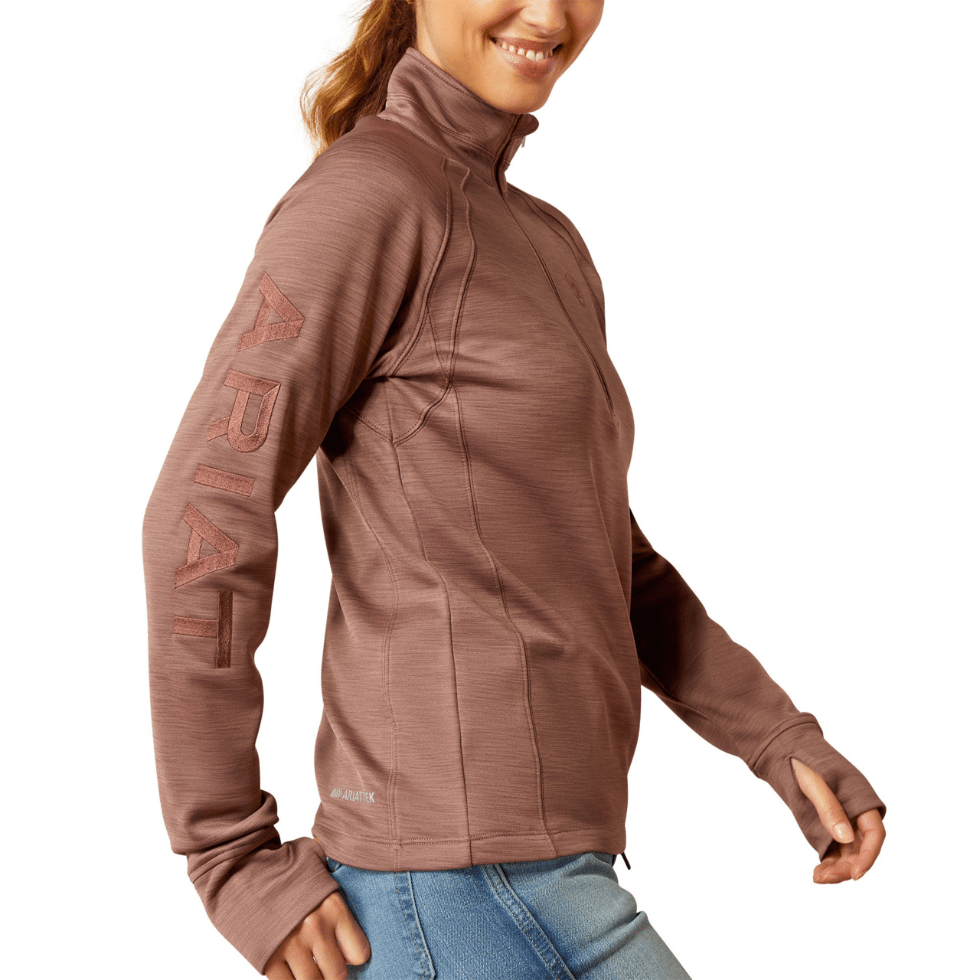 Ariat Ladies Tek Team 1/2 Zip Sweatshirt