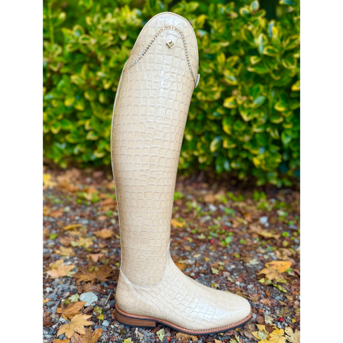 DeNiro Bellini Dressage Boot - Lucidi Venati Crema