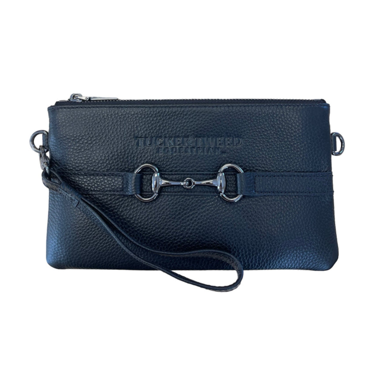 Tucker Tweed Wellington Wristlet - Black