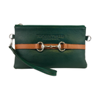 Tucker Tweed Wellington Wristlet - Hunter Green