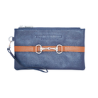 Tucker Tweed Wellington Wristlet- Navy