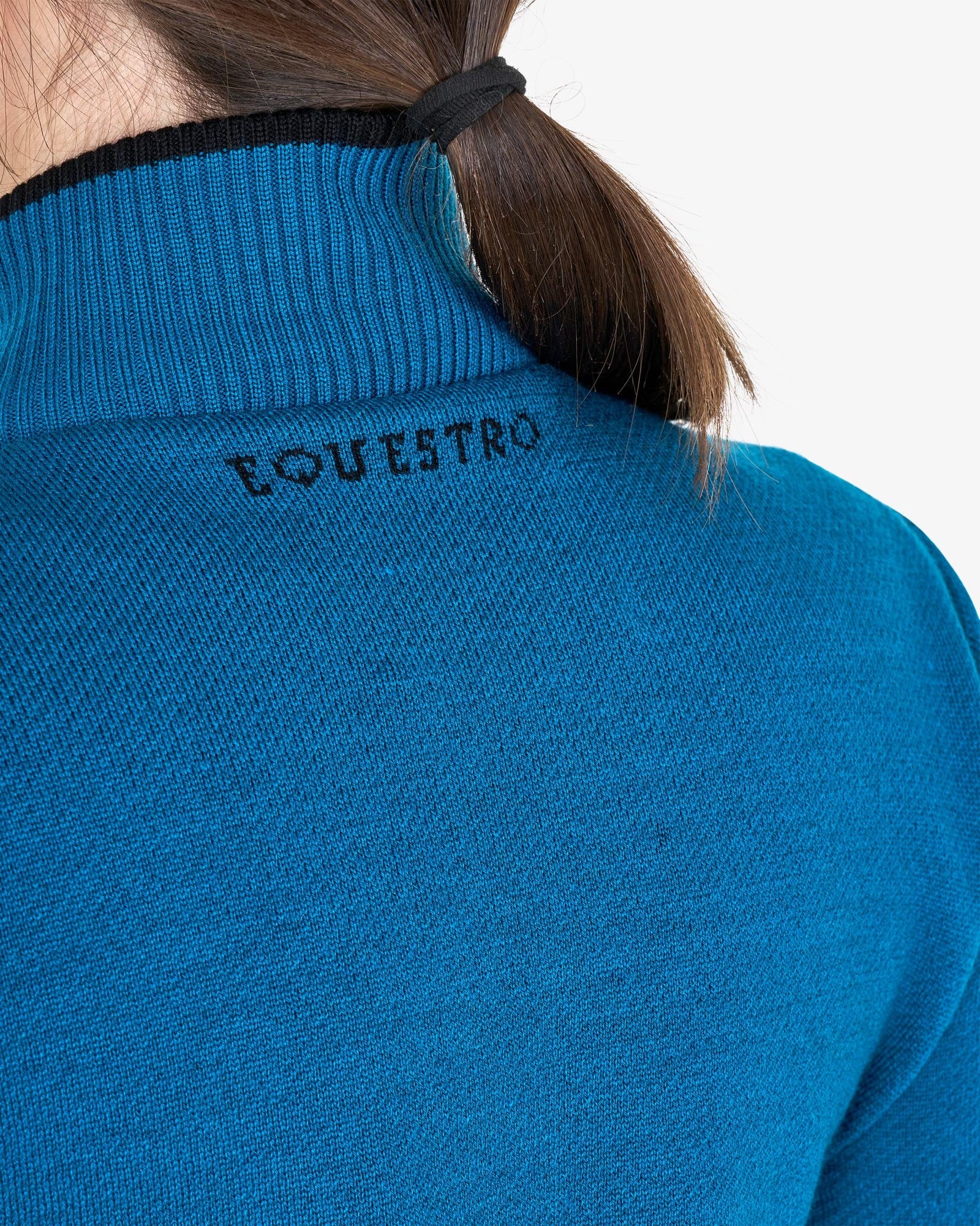 Equestro Women's Jacket in Nylon and Knit with Zip