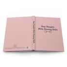 Deep Thoughts While Cleaning Stalls Equestrian Notebook