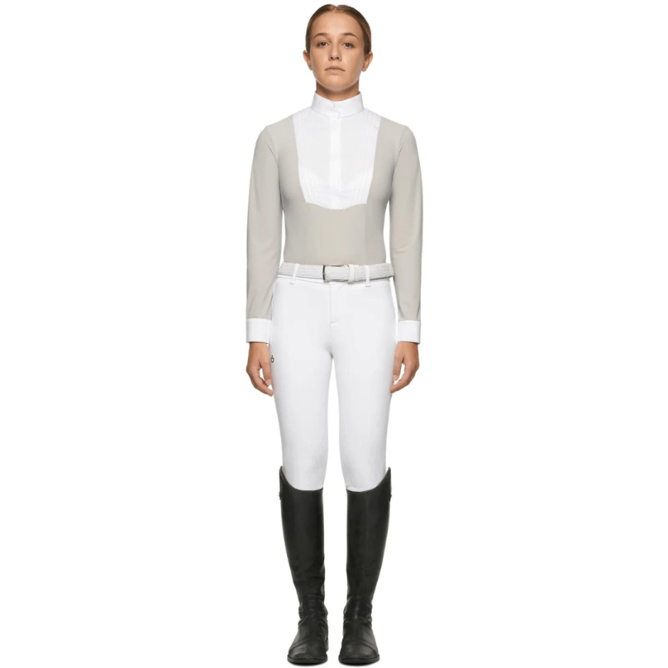 Cavalleria Toscana American Long Sleeve Shirt beige