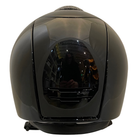 KEP Cromo 2.0 Metal Polish Black with Luminor Silver Front Insert & Cristalli Logo Helmet