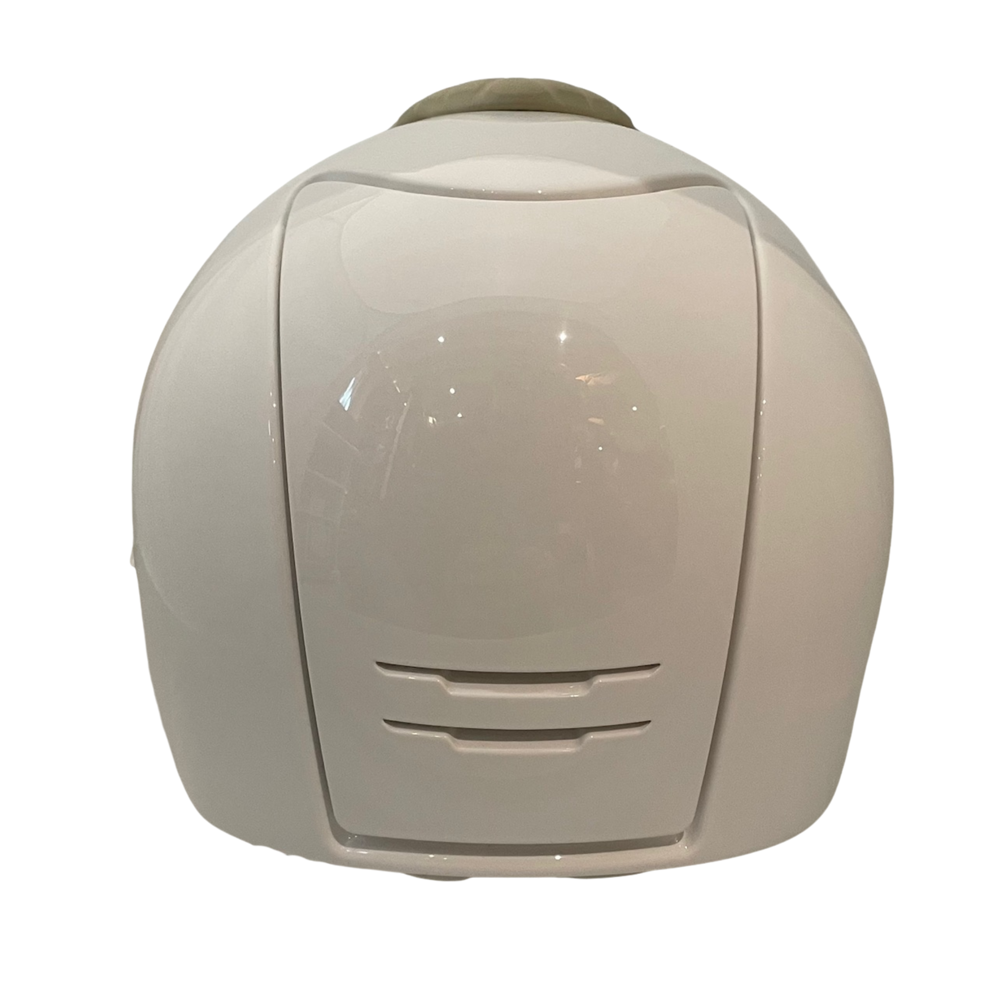 KEP Cromo 2.0 Polish White with Milano Beige Insert and Polo Brim Helmet